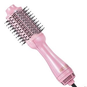 Pink Revlon One Step Volumizer Hair Dryer Brush